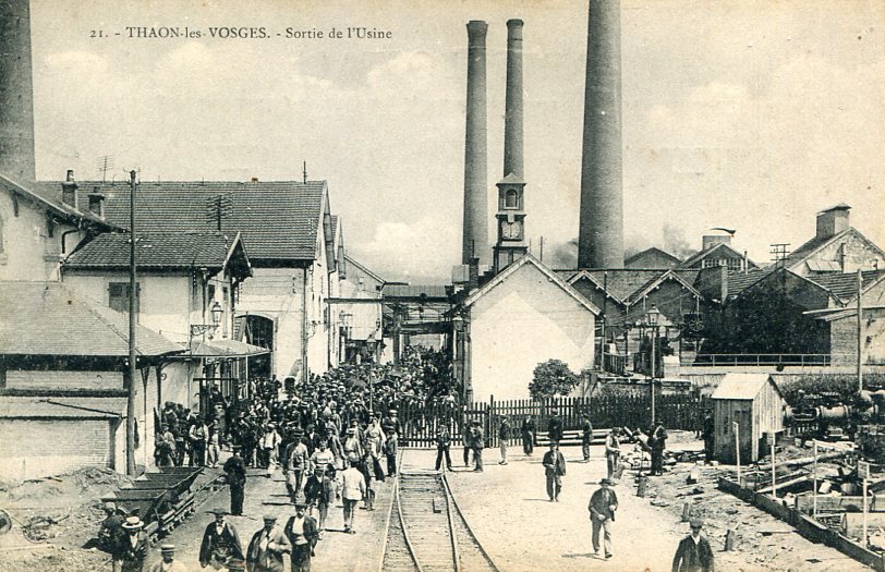Sortie de l'Usine