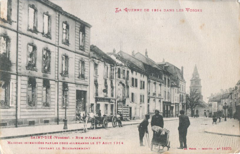 27 août - Rue d'Alsace