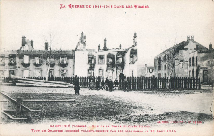 28 août - Rue de la Bolle et Cités Stiffel