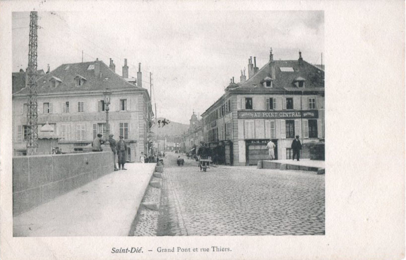 Grand Pont et rue Thiers