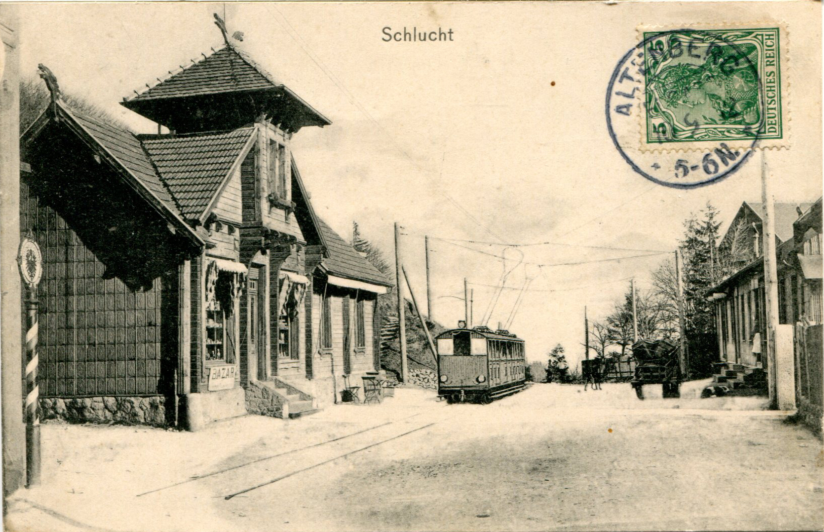 Gare allemande de la Schlucht