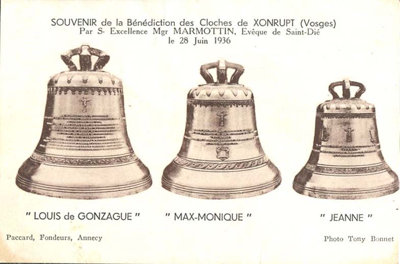 Bénédiction des cloches