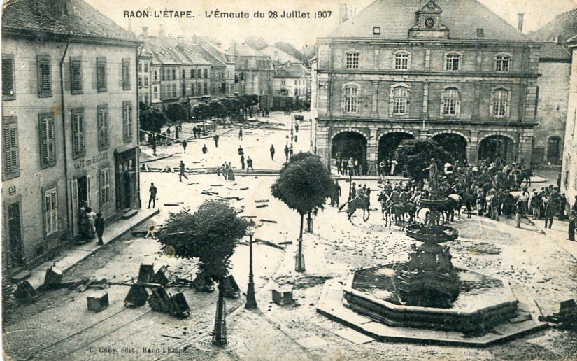 L'émeute de Juillet 1907