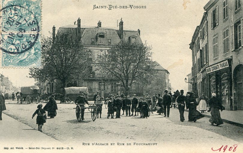 Rues d'Alsace et de Foucharupt