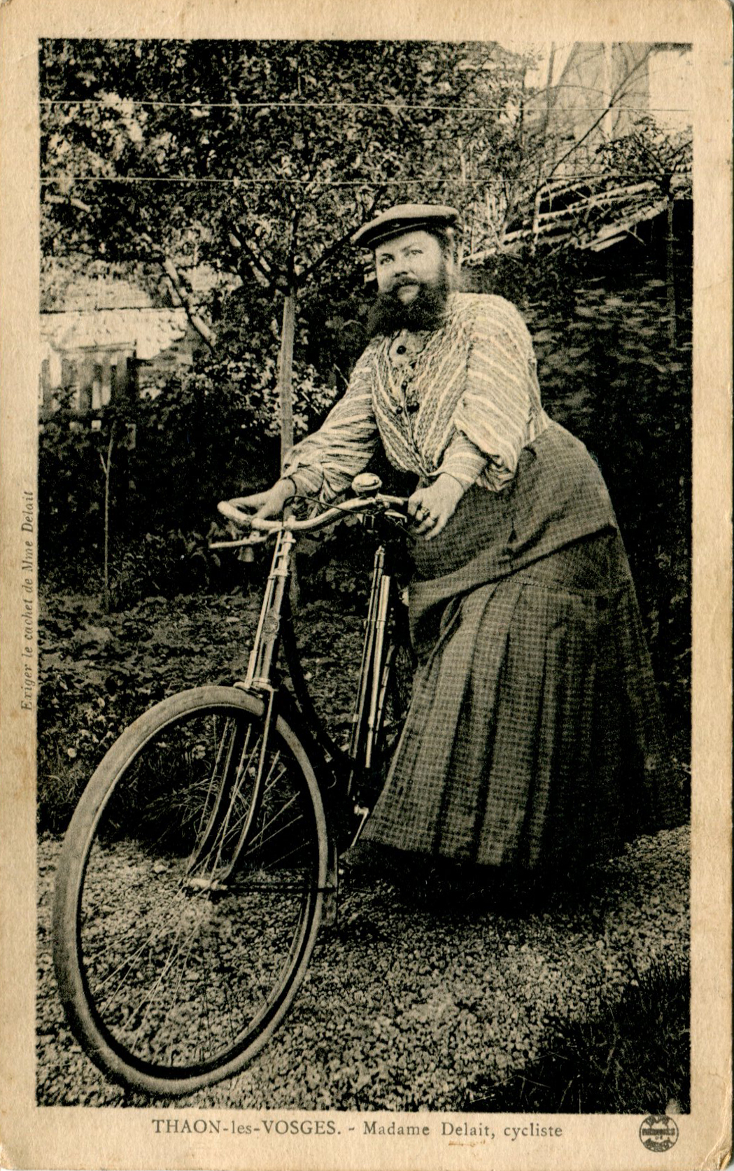 Mme Delait cycliste