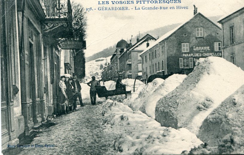 Grande-Rue en hiver