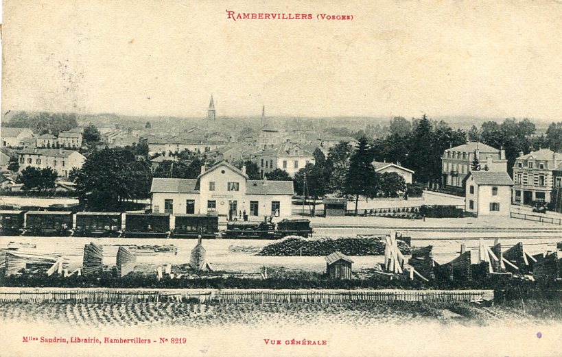 Vue sur la gare