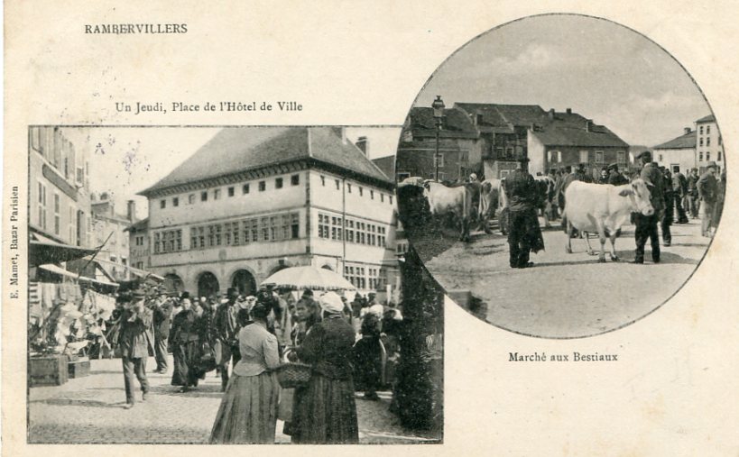 Hôtel de Ville et Marché