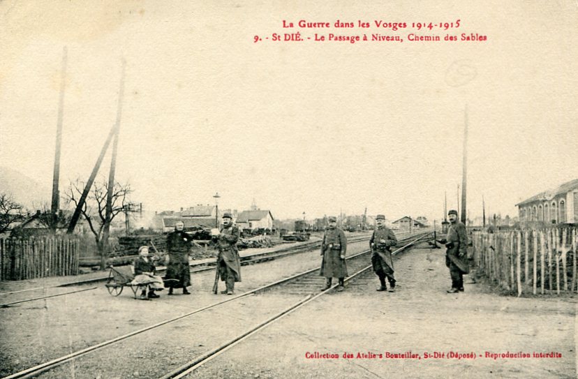 Passage à niveau, chemin des Sables