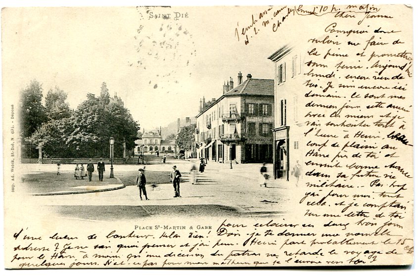 Place St-Martin et Gare