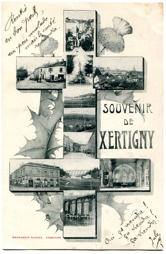 Souvenir de Xertigny