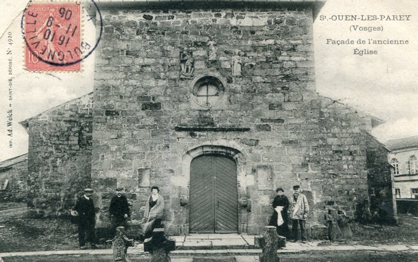 Façade de l'ancienne église