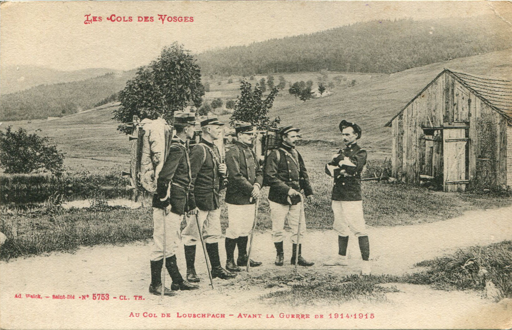 Avant la guerre de 1914