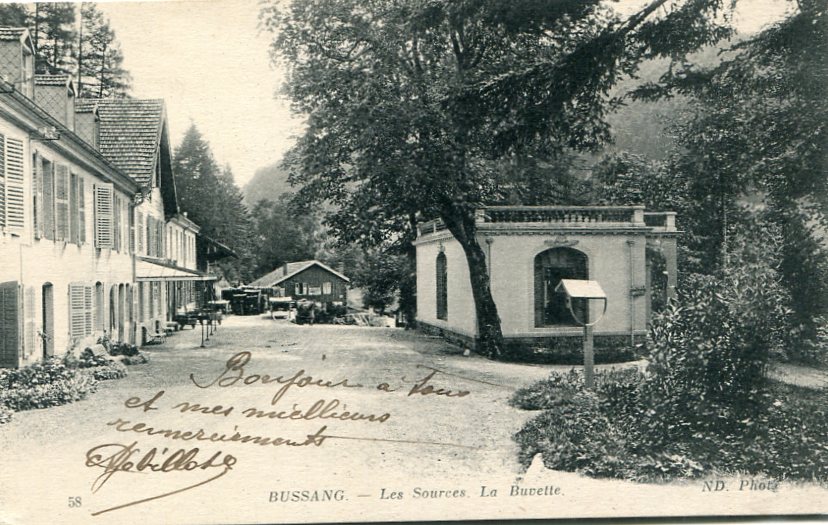 Sources et buvette