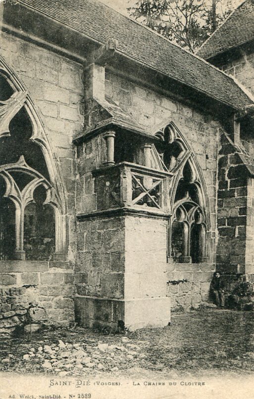 Chaire du Cloître