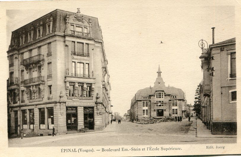 Bld Stein et l'École Supérieure