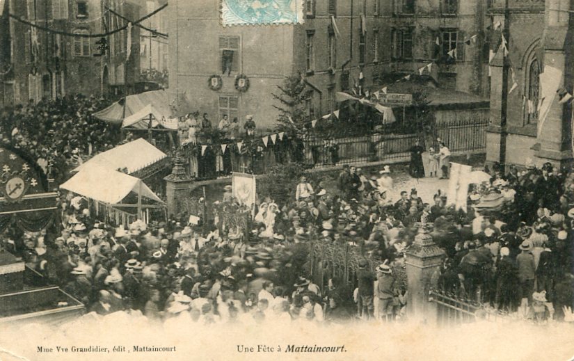 Fête à Mattaincourt