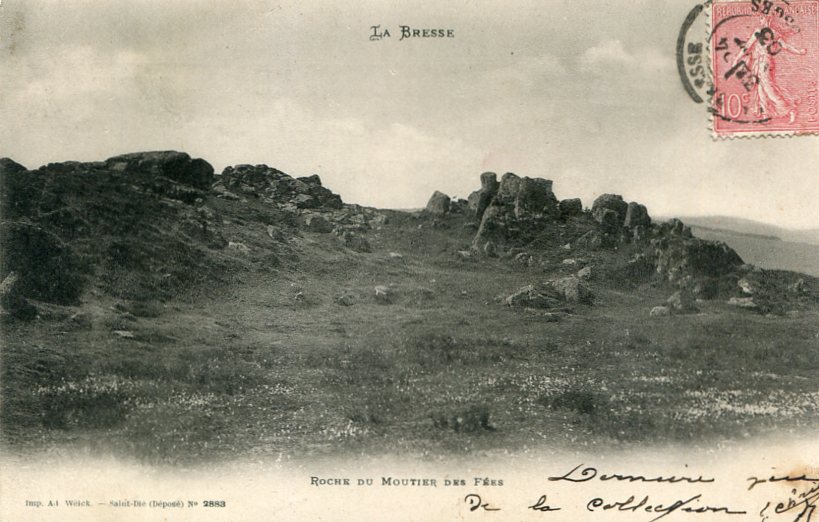 Roche du Moutier-des-Fées