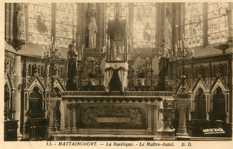 12 - La Basilique - Le maître-autel