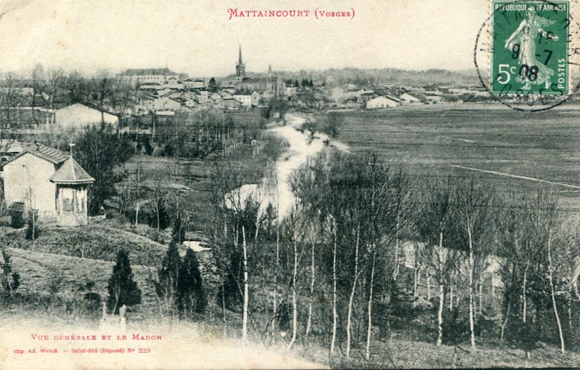 Vue générale et le Madon