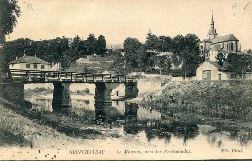 Le Mouzon, vers les Promenades