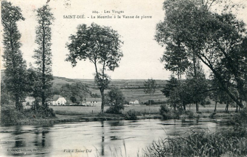 La Meurthe à la Vanne de Pierre