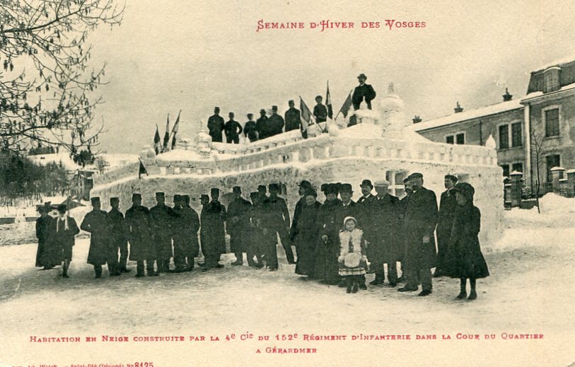 Habitation en neige