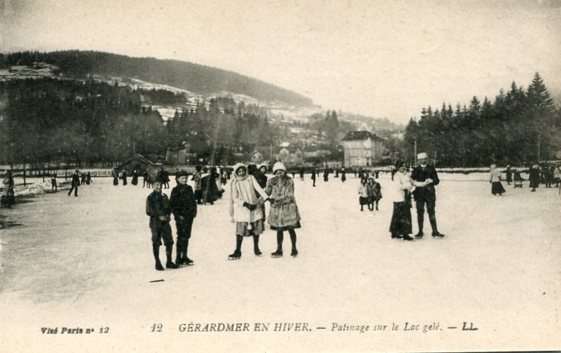Patinage sur le Lac