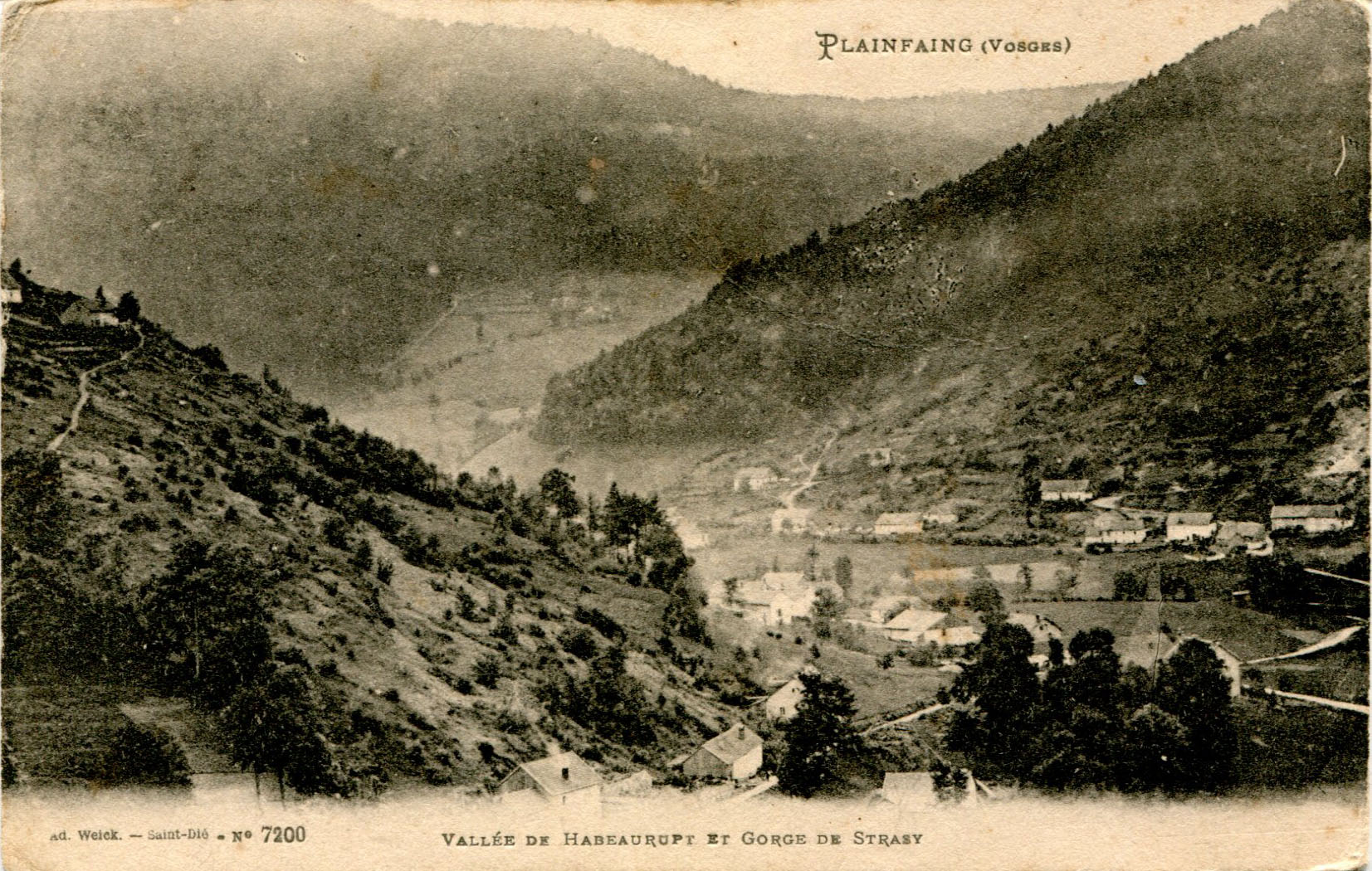 Vallée de Habeaurupt et Gorge de Strazy