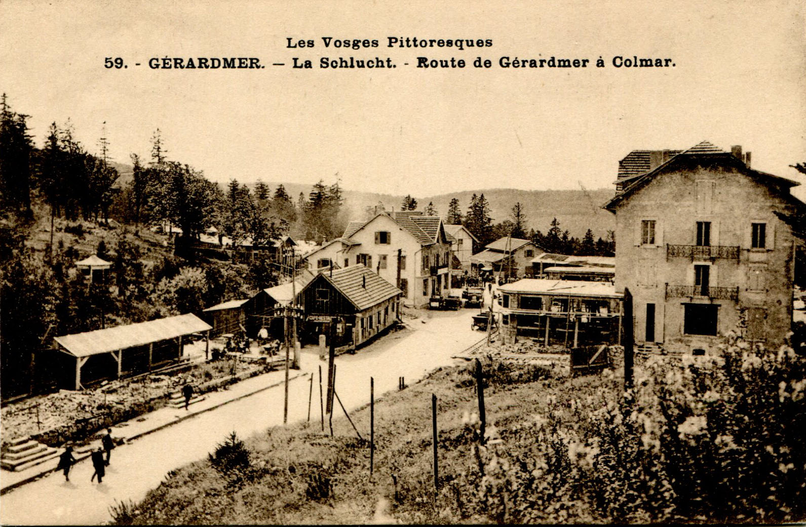 Route de Gérardmer à Colmar -c