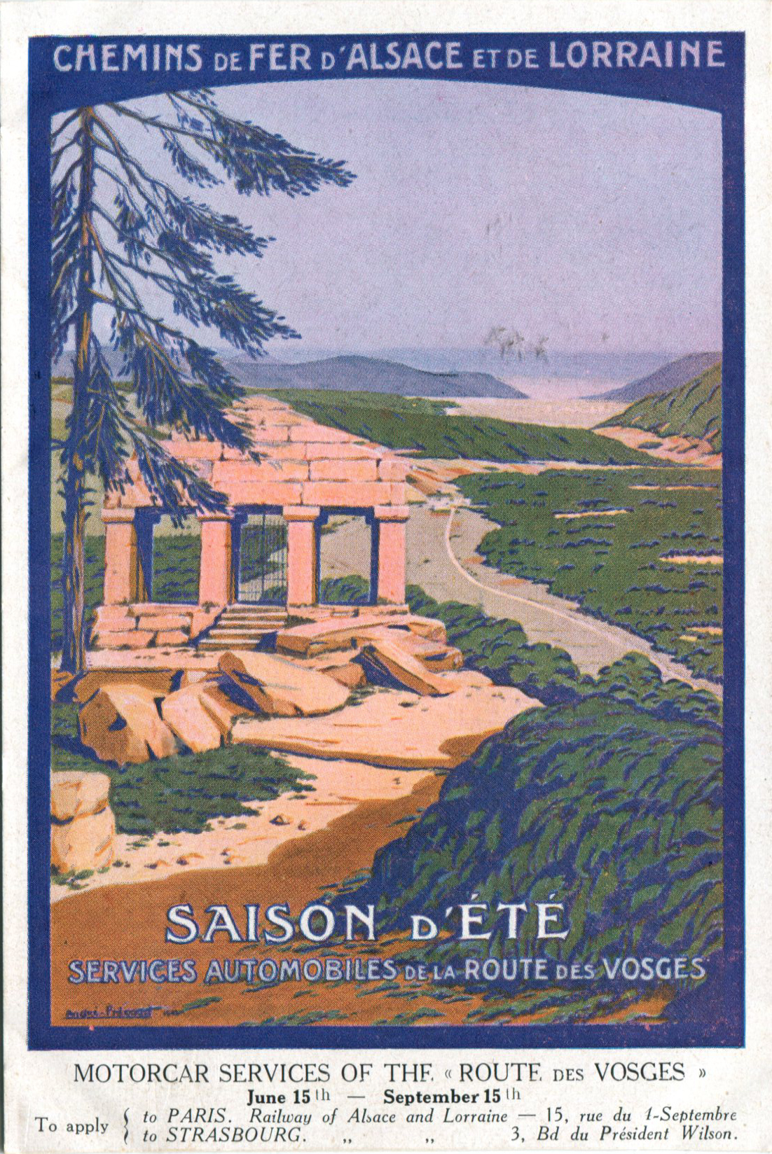 Alsace-Lorraine -  saison d'été